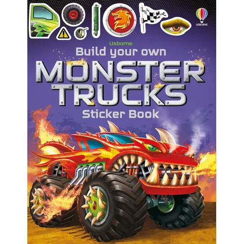 Build Your Own Monster Trucks Sticker Book