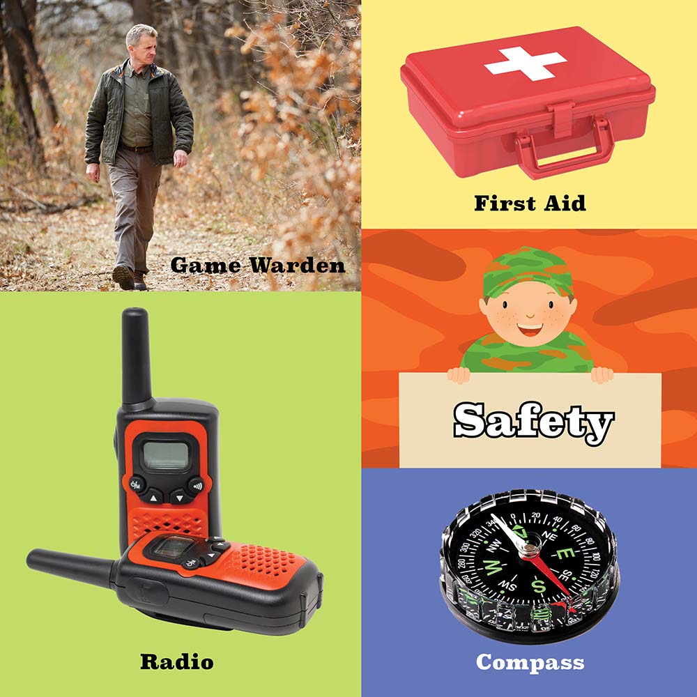 My First Book of Hunting 100 Words Interior 3: Safety